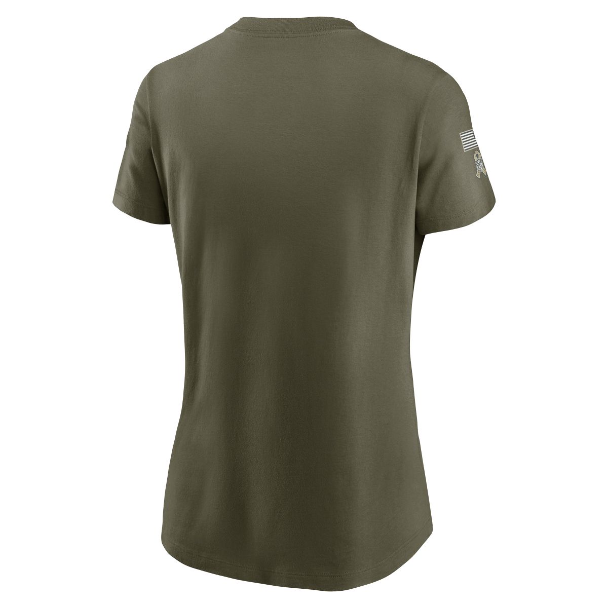 Pittsburgh Steelers Women's Nike Salute to Service Green Short Sleeve T-Shirt 2 Pittsburgh Steelers Women's Nike Salute to Service Green Short Sleeve T-Shirt