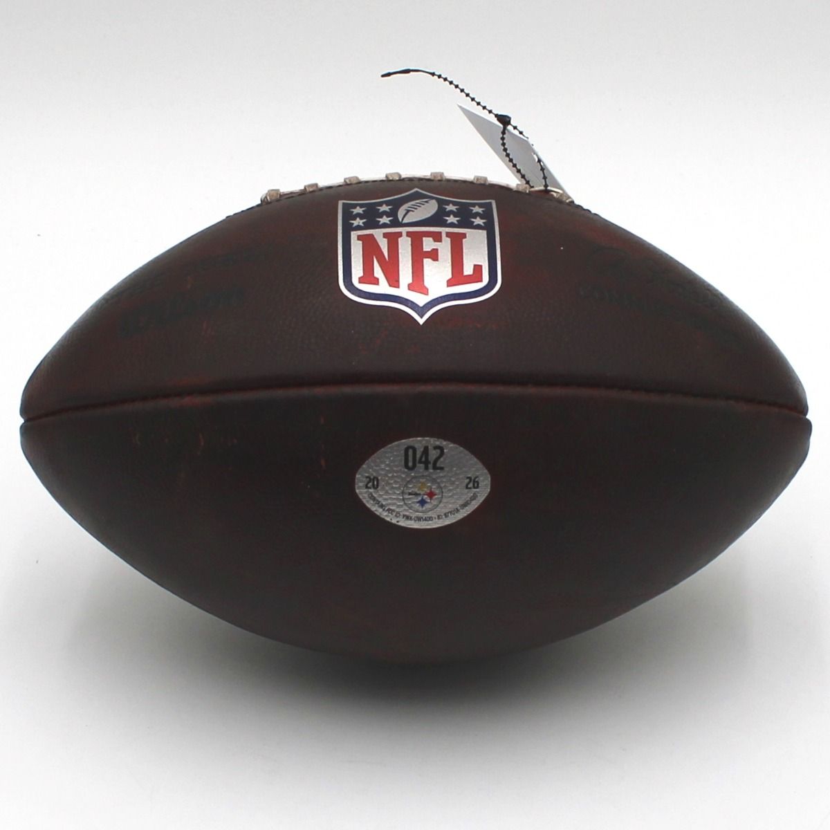 Pittsburgh Steelers Game Used Football 2026-042 vs New York Jets 8.21.26 1 Pittsburgh Steelers Game Used Football 2026-042 vs New York Jets 8.21.26