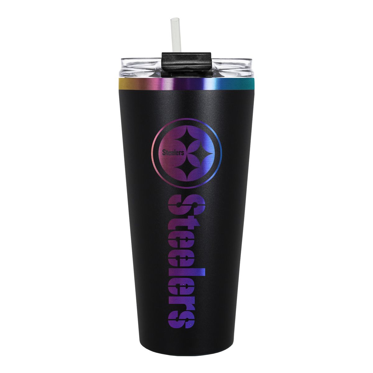 Pittsburgh Steelers 32oz. Black Radiance Tumbler 2 Pittsburgh Steelers 32oz. Black Radiance Tumbler