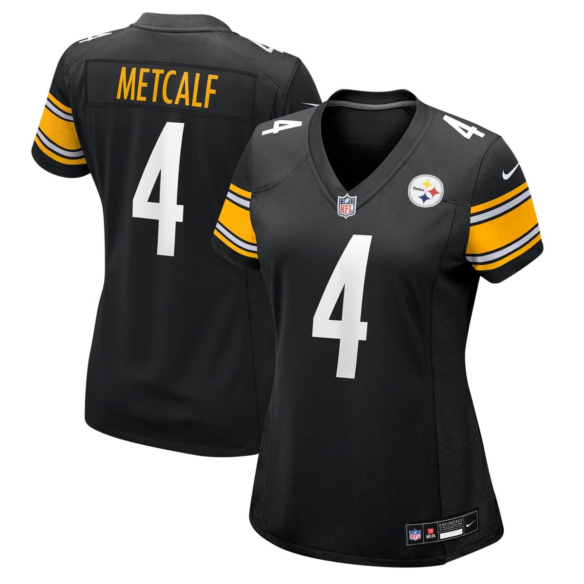 DK Metcalf #4 Women's Nike Replica Home Jersey 3 DK Metcalf #4 Women's Nike Replica Home Jersey