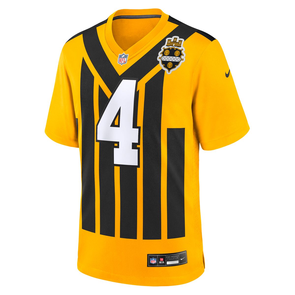 DK Metcalf #4 Men's Nike Replica 1933 Throwback Jersey