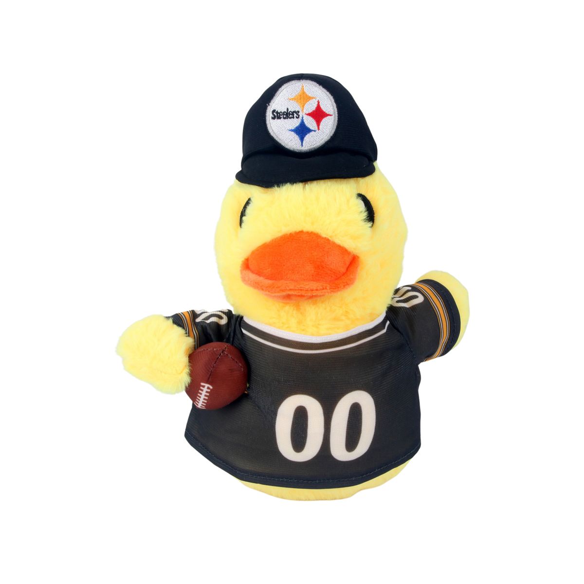 Pittsburgh Steelers 10" Duck w/ Jersey Plush