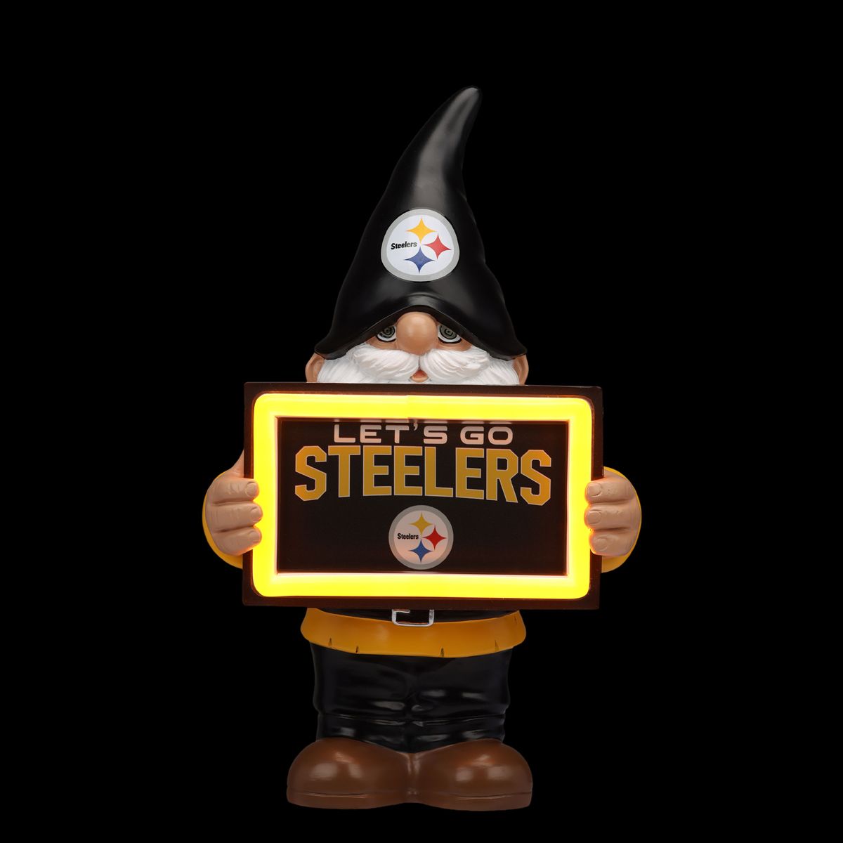 Pittsburgh Steelers 10" Neon Sign Gnome 3 Pittsburgh Steelers 10" Neon Sign Gnome