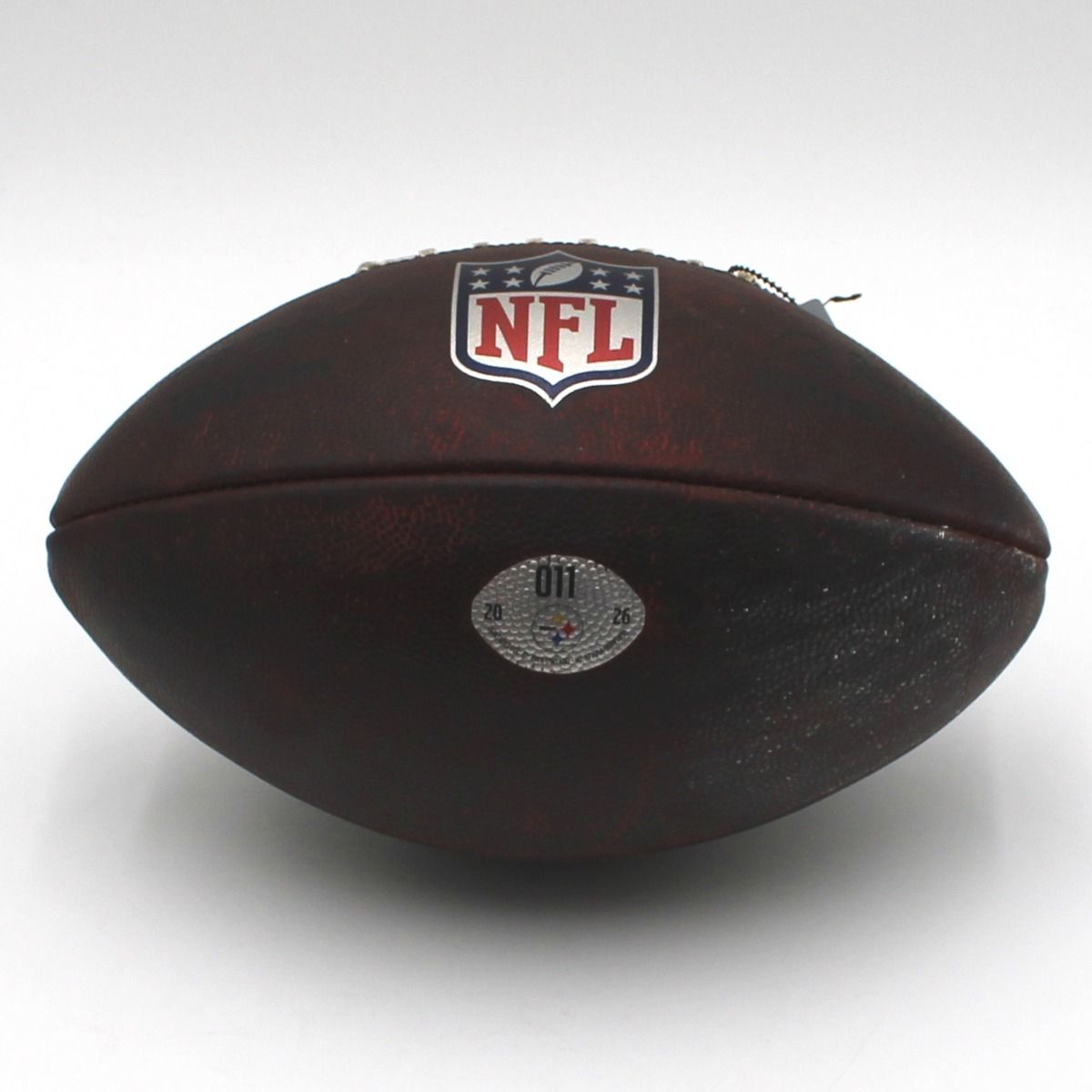 Pittsburgh Steelers Game Used Football 2026-011 vs New York Jets 8.21.26 with Photo Match 2 Pittsburgh Steelers Game Used Football 2026-011 vs New York Jets 8.21.26 with Photo Match
