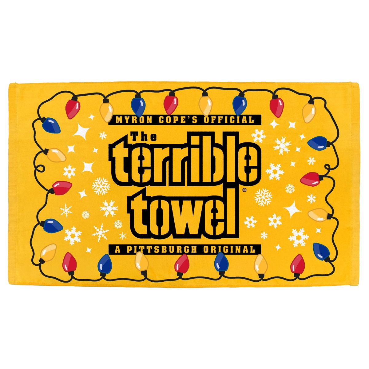 Pittsburgh Steelers Holiday Lights Terrible Towel®