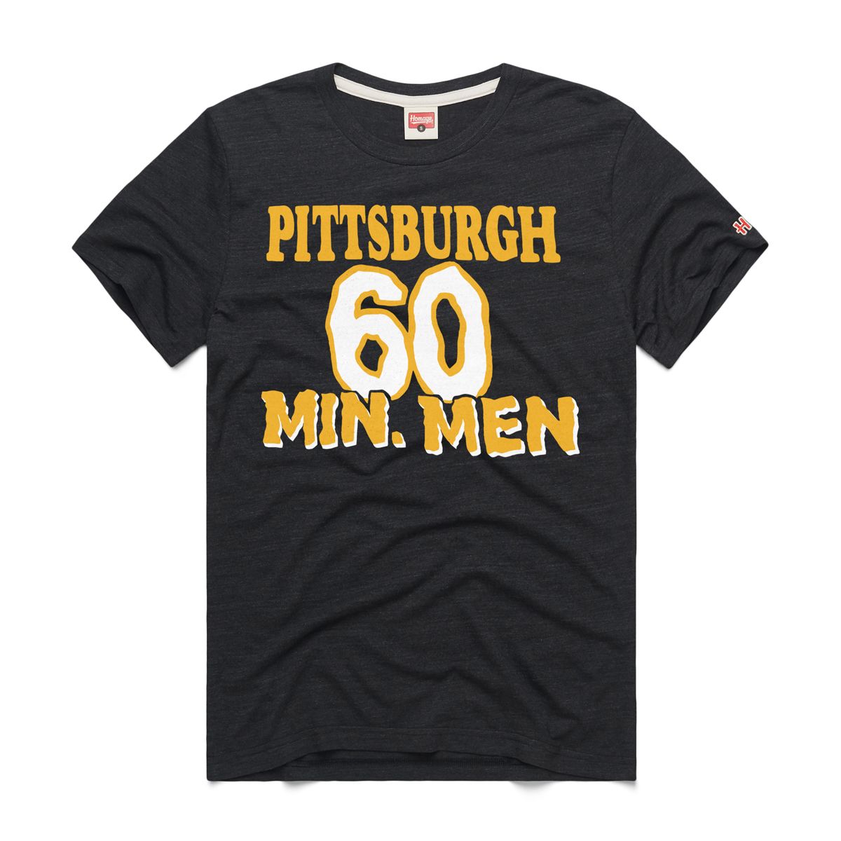 Pittsburgh Steelers Men's Homage 60 Minute Men Short Sleeve T-Shirt