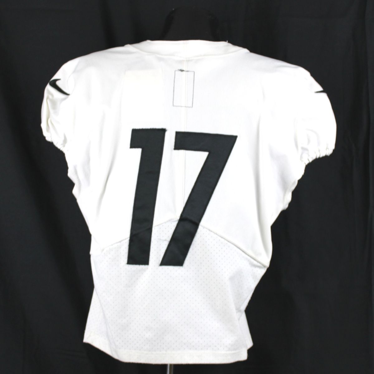 Pittsburgh Steelers #17 Deon Cain Practice Used White Offense Jersey