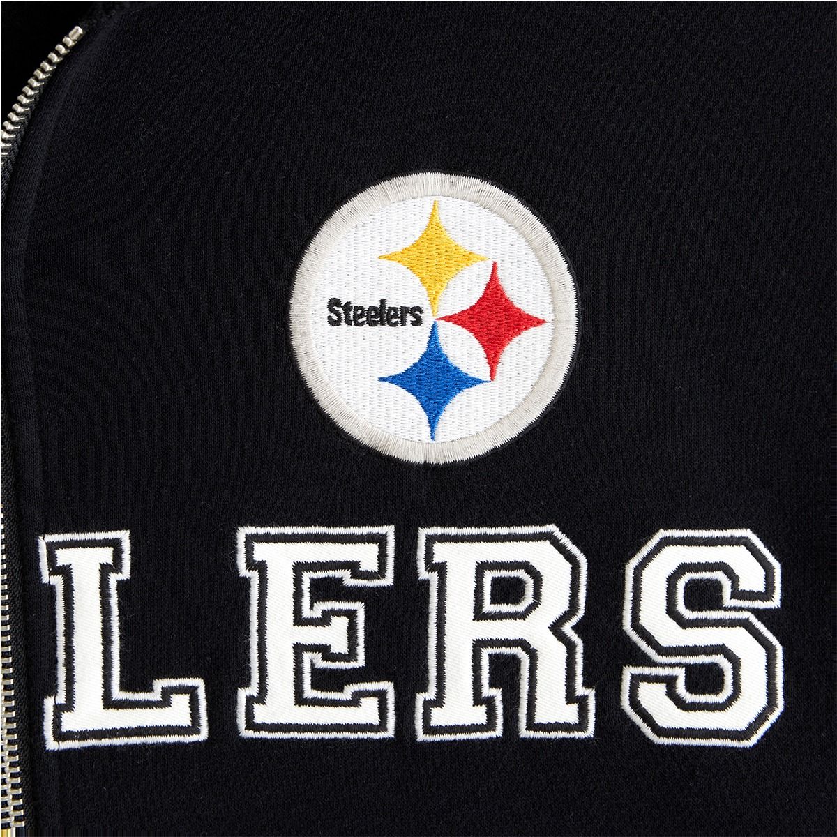 Pittsburgh Steelers Men's Abercrombie & Fitch Fleece Full Zip Hoodie 9 Pittsburgh Steelers Men's Abercrombie & Fitch Fleece Full Zip Hoodie