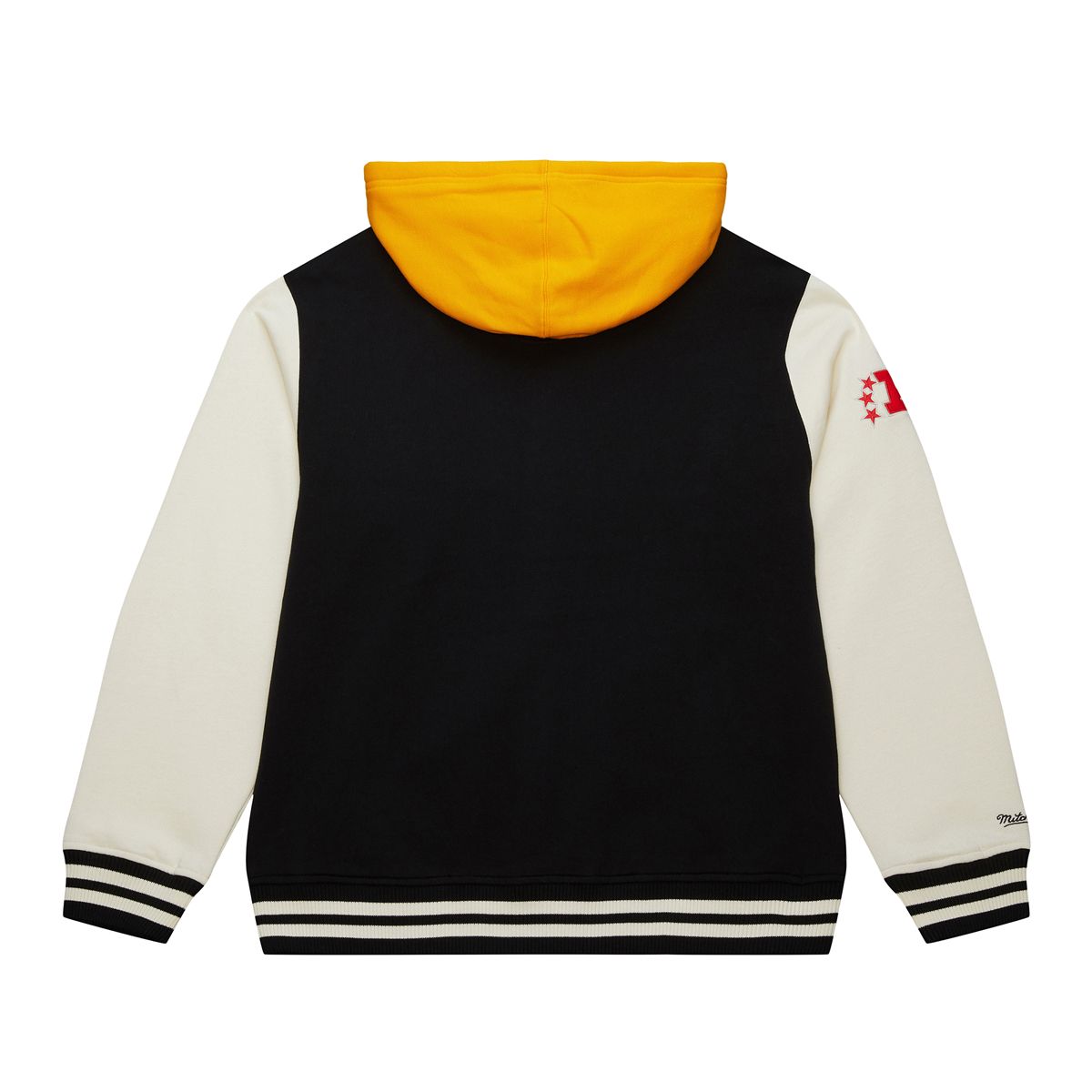 Pittsburgh Steelers Men's Mitchell & Ness Courtside Button Front Fleece Jacket