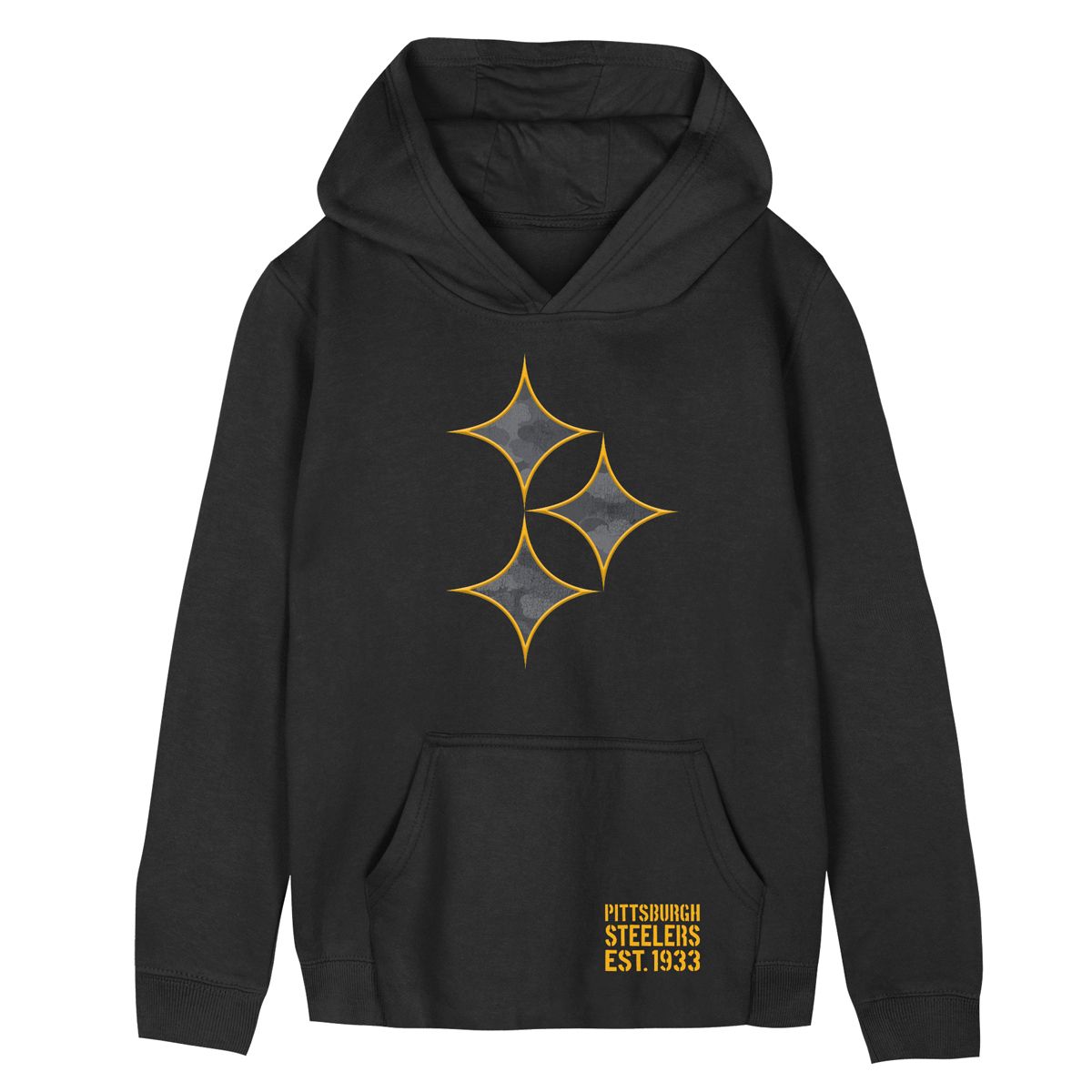 Pittsburgh Steelers Little Kid's Little Down To The Wire Pullover Hoodie