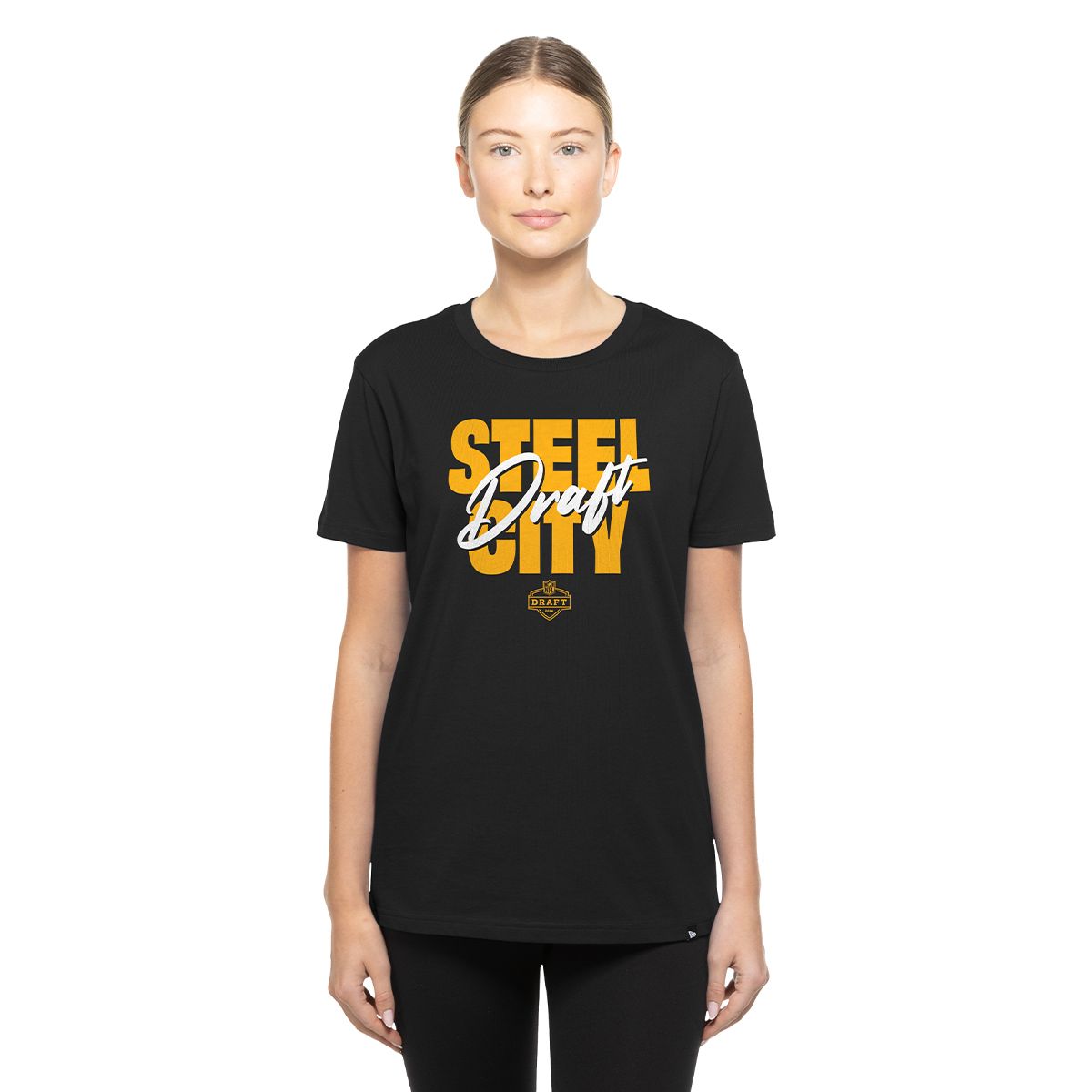 Pittsburgh Steelers Women's Steel City Draft Pittsburgh Short Sleeve T-Shirt