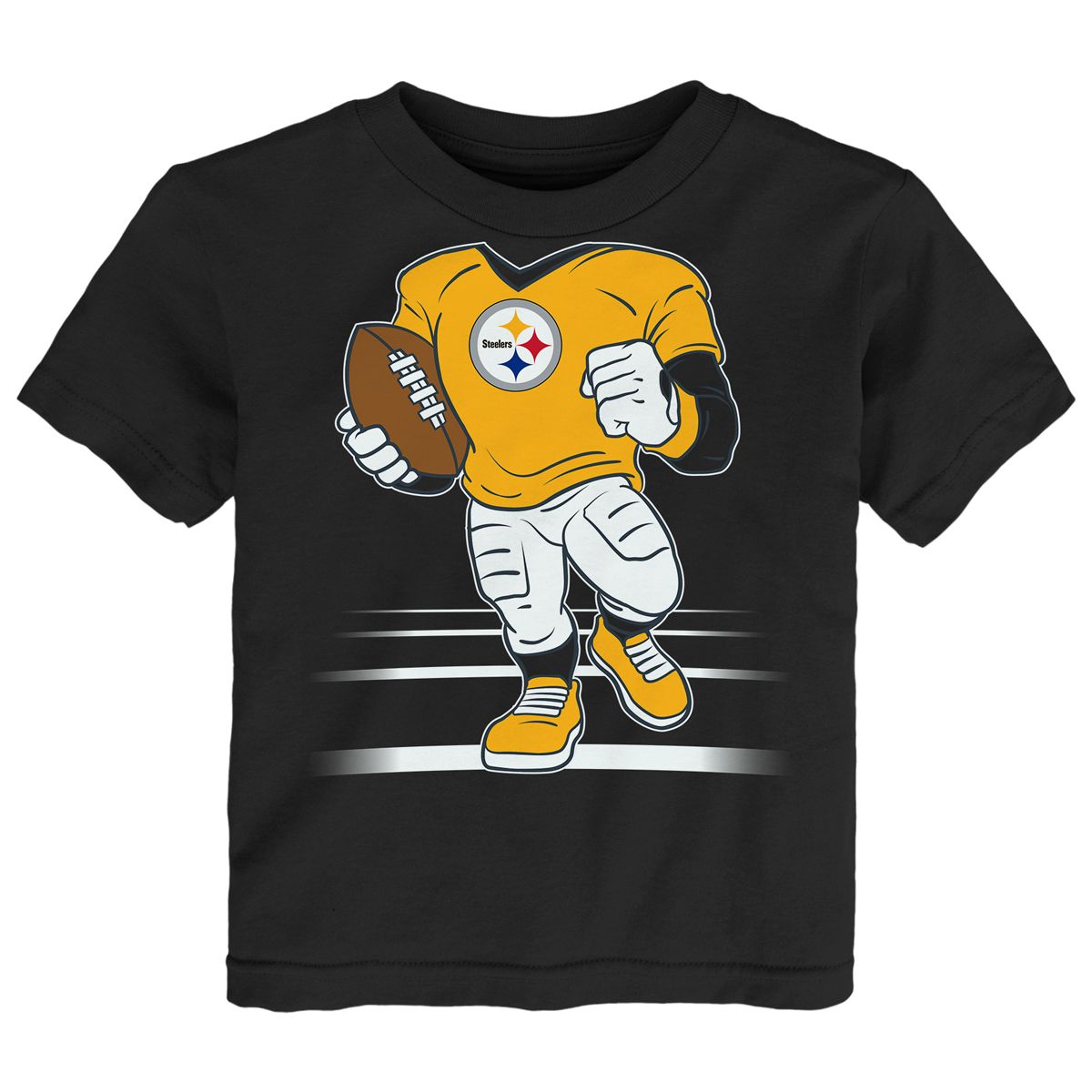 Pittsburgh Steelers Toddler Game Fit Boy Short Sleeve T-Shirt 1 Pittsburgh Steelers Toddler Game Fit Boy Short Sleeve T-Shirt