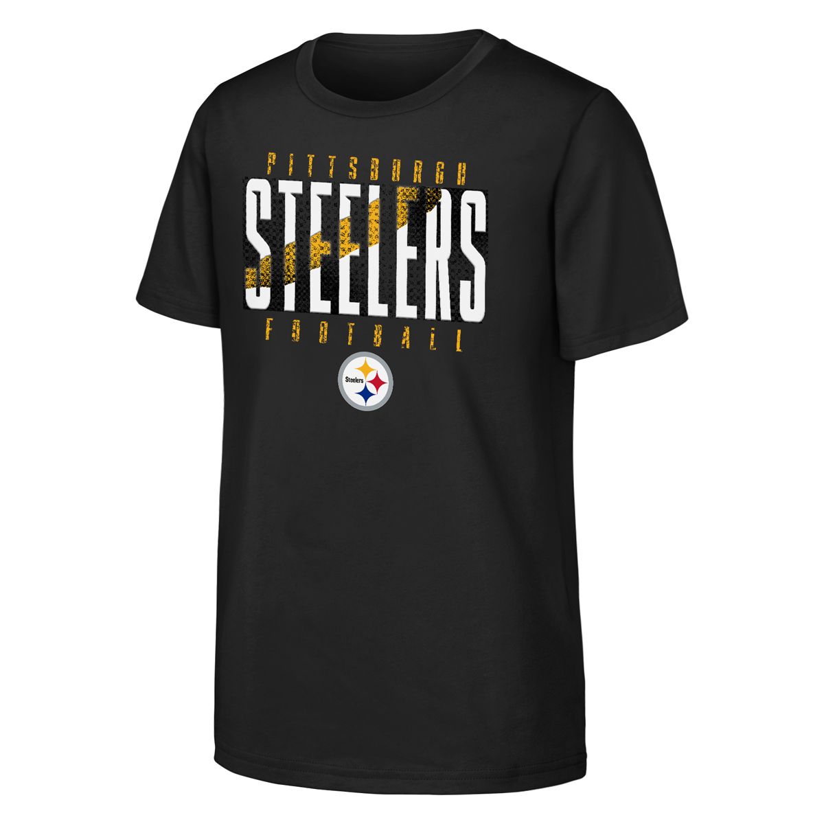Pittsburgh Steelers Youth Posterize Short Sleeve T-Shirt 1 Pittsburgh Steelers Youth Posterize Short Sleeve T-Shirt
