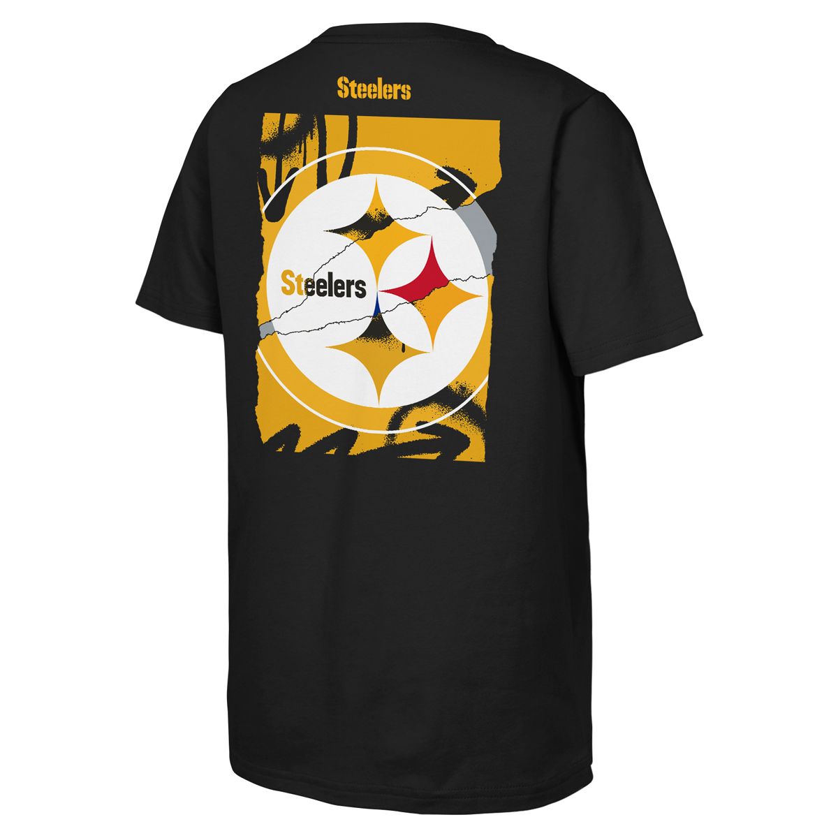 Pittsburgh Steelers Youth Posterize Short Sleeve T-Shirt 2 Pittsburgh Steelers Youth Posterize Short Sleeve T-Shirt