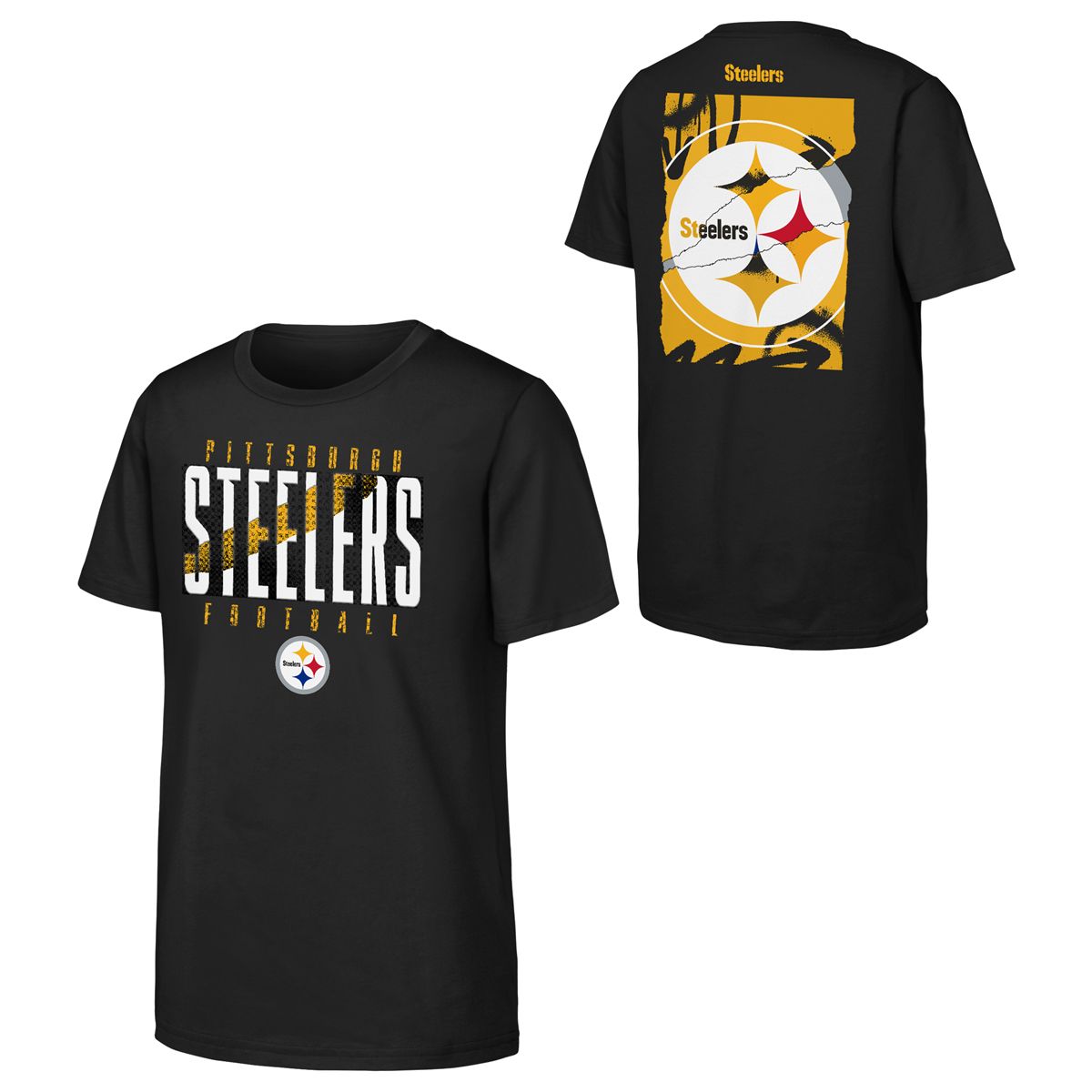 Pittsburgh Steelers Youth Posterize Short Sleeve T-Shirt 3 Pittsburgh Steelers Youth Posterize Short Sleeve T-Shirt