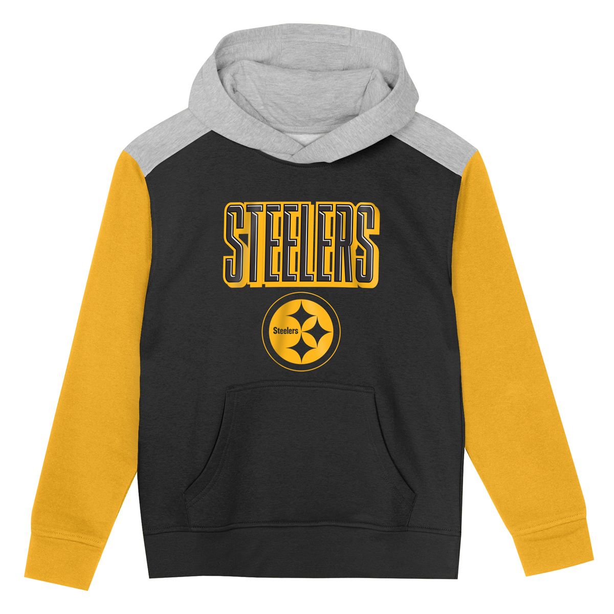 Pittsburgh Steelers Little Boy's Color Rush Red Zone Pullover Fleece Hoodie