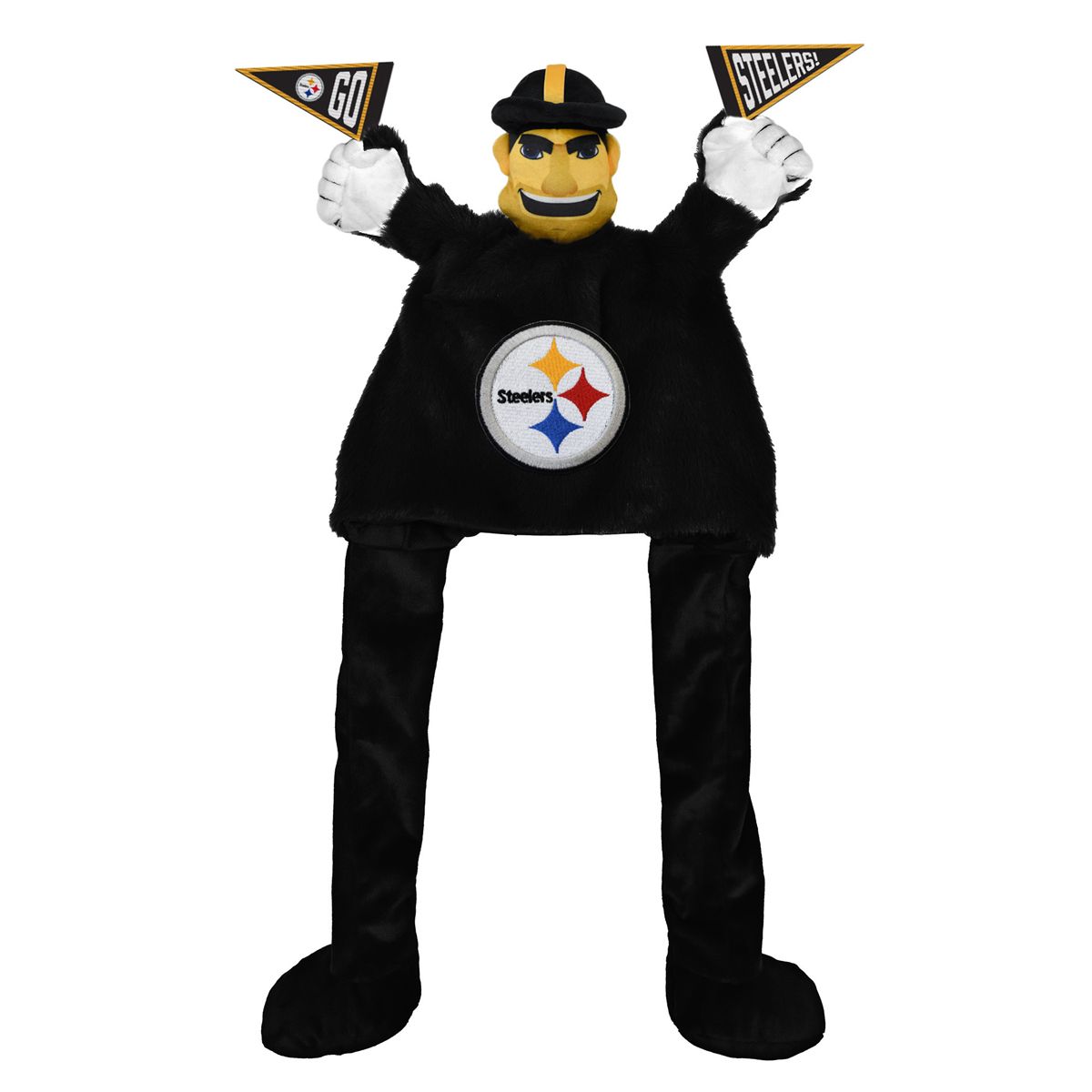 Pittsburgh Steelers Cheering Mascot Hat