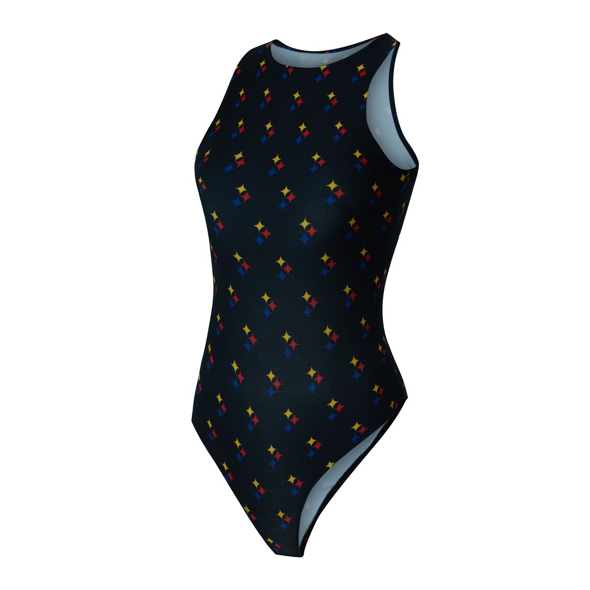 Pittsburgh Steelers Women's Mosaic Hypocycloid Bodysuit 4 Pittsburgh Steelers Women's Mosaic Hypocycloid Bodysuit