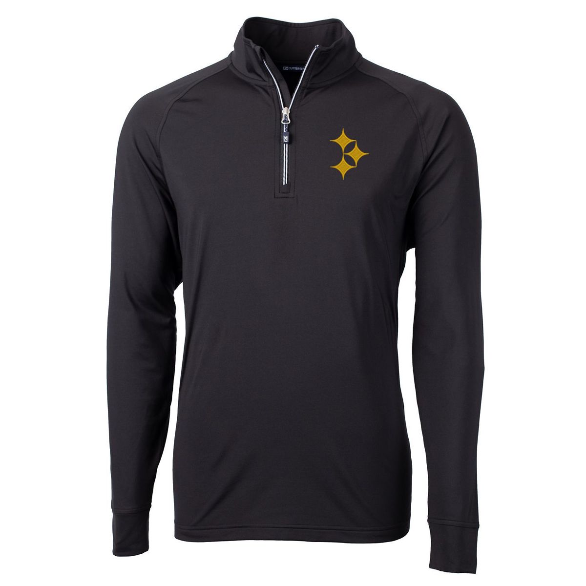 Pittsburgh Steelers Men's Cutter & Buck Color Rush Hypocycloid Adapt 1/4 Zip 18 Pittsburgh Steelers Men's Cutter & Buck Color Rush Hypocycloid Adapt 1/4 Zip