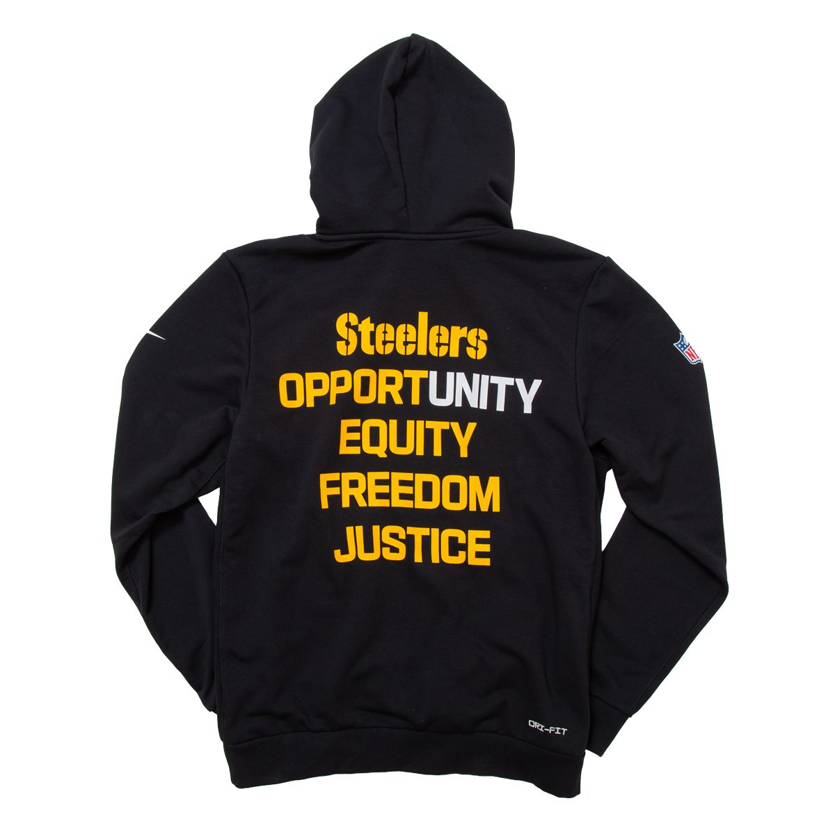 Pittsburgh Steelers Men's Nike Inspire Change Pullover Fleece Hoodie 2 Pittsburgh Steelers Men's Nike Inspire Change Pullover Fleece Hoodie