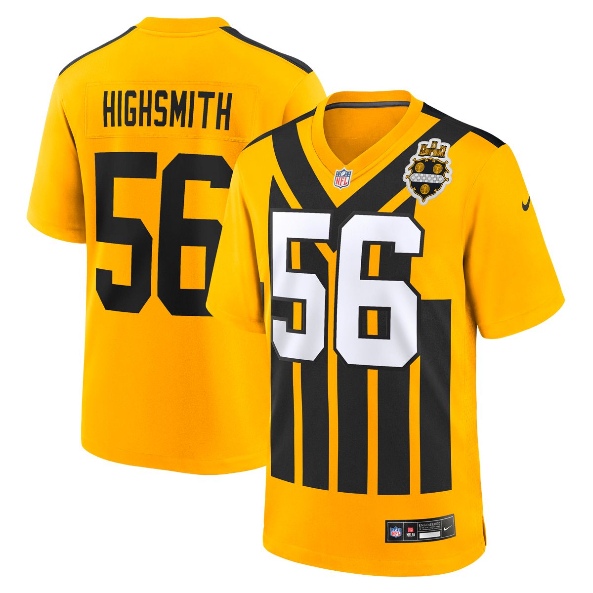 Alex Highsmith #56 Men's Nike Replica '33 Throwback Jersey