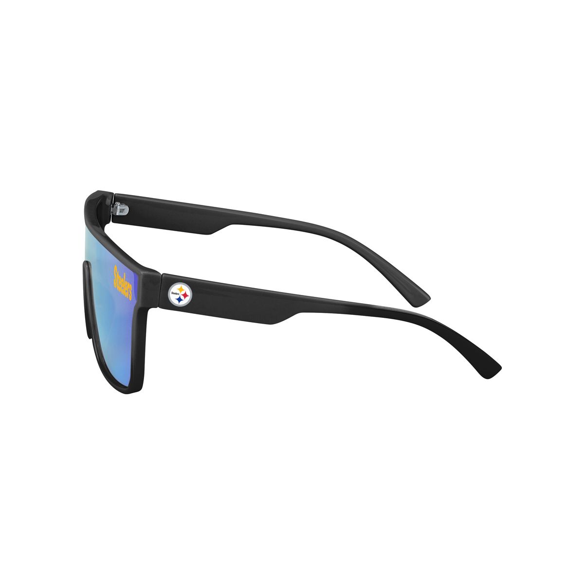 Pittsburgh Steelers Black Solid Color w/ Wordmark Sunglasses 3 Pittsburgh Steelers Black Solid Color w/ Wordmark Sunglasses
