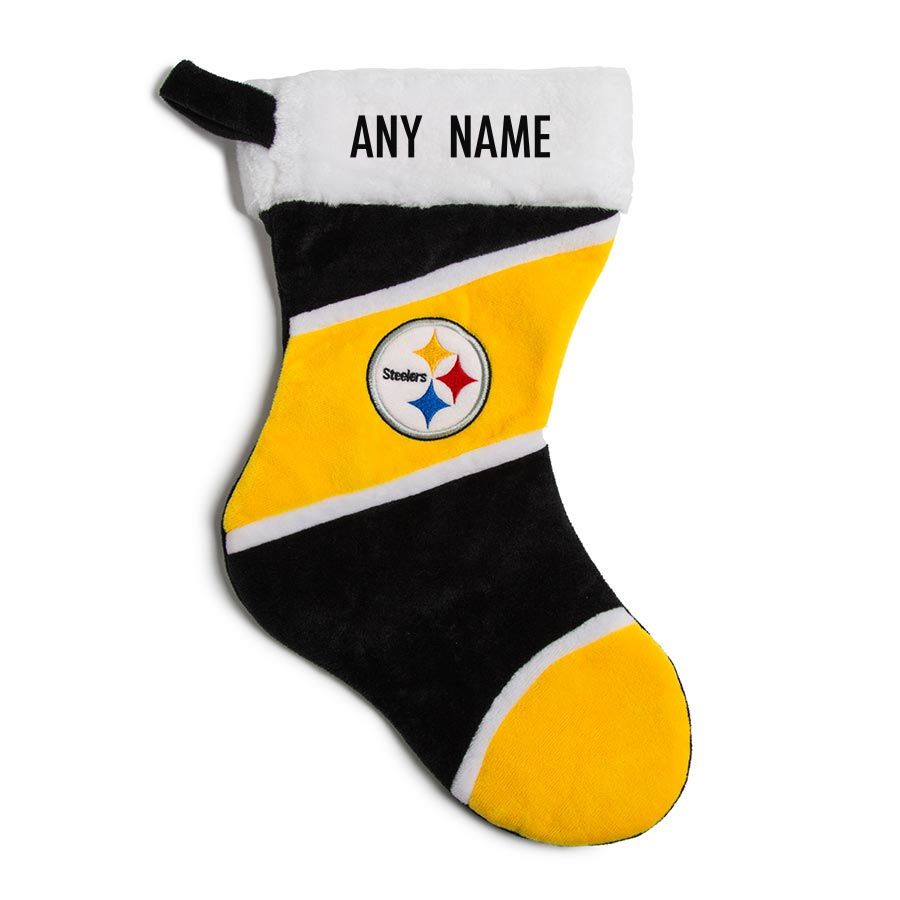 Pittsburgh Steelers Custom Colorblock Stocking