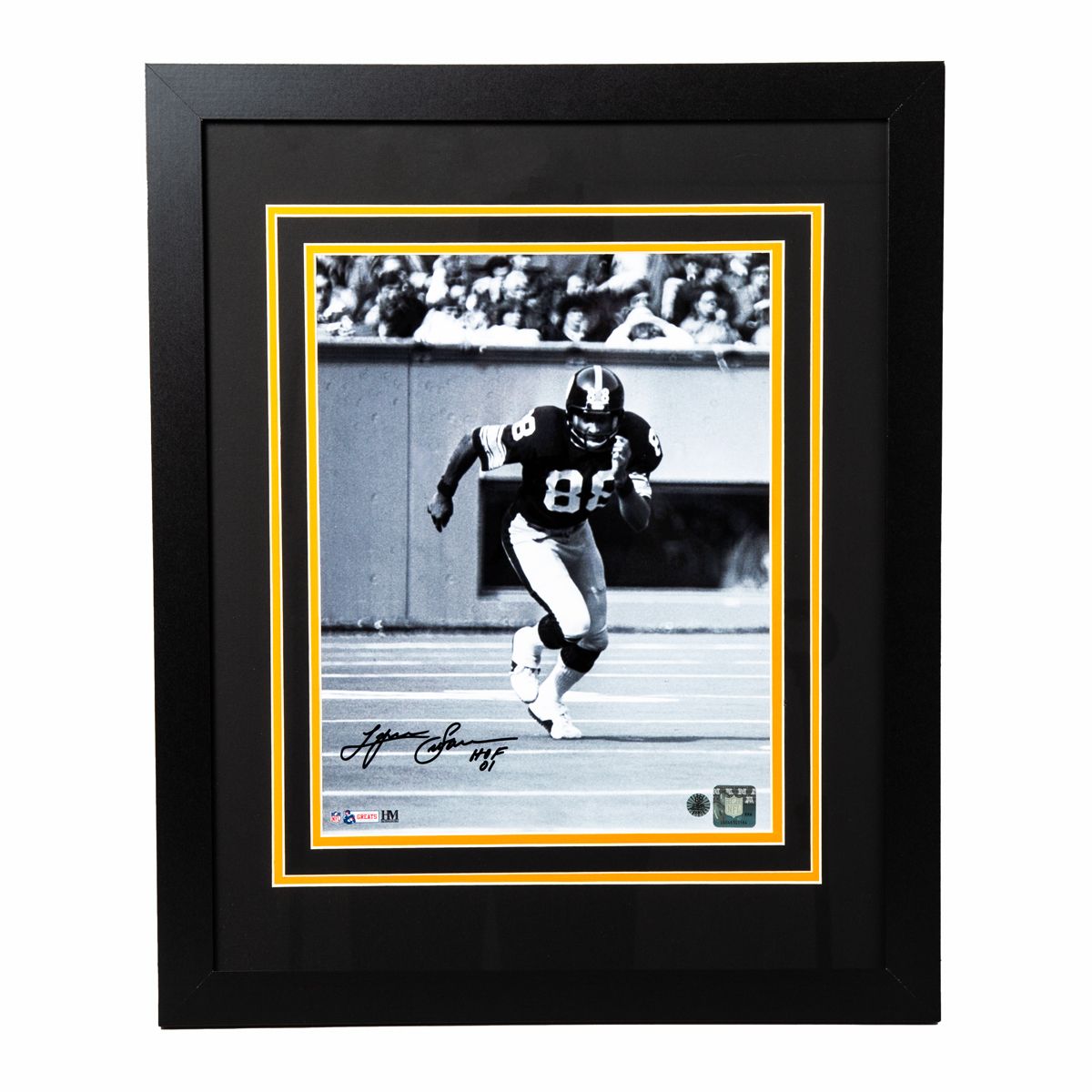Pittsburgh Steelers #88 Lynn Swann Signed & Framed 11x14 Action 1 Pittsburgh Steelers #88 Lynn Swann Signed & Framed 11x14 Action