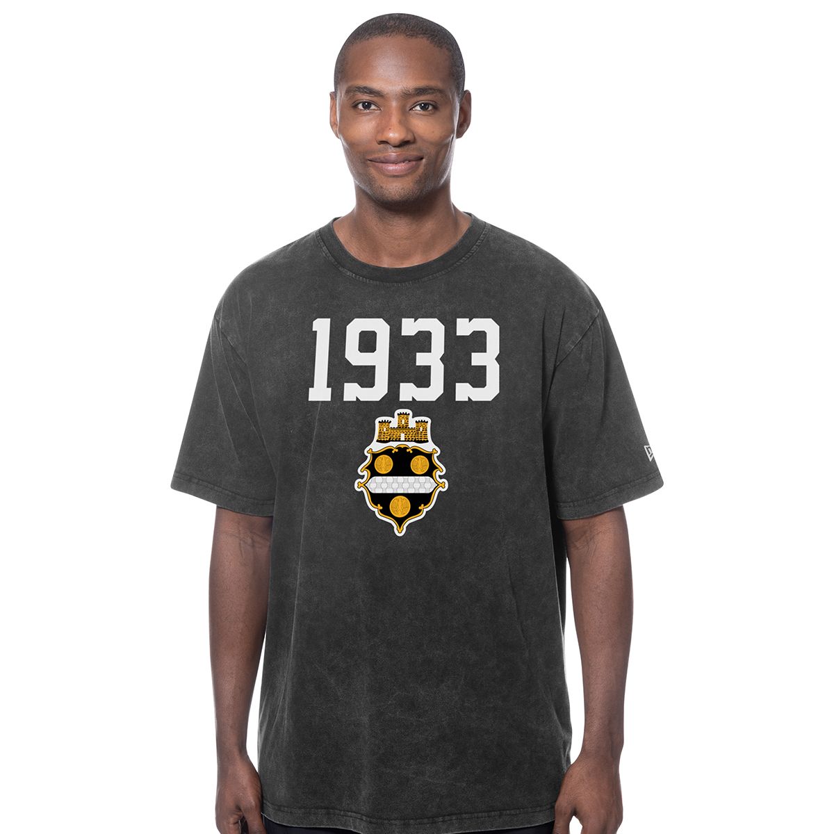 Pittsburgh Steelers Men's New Era Legacy Enzyme Short Sleeve T-Shirt