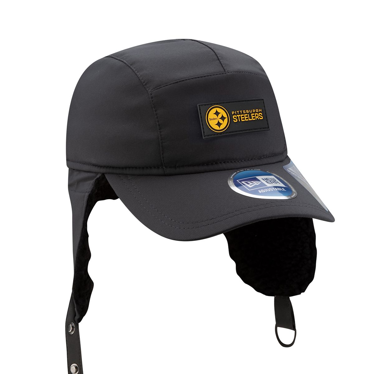 Pittsburgh Steelers New Era Sideline Runner Dogear Hat 7 Pittsburgh Steelers New Era Sideline Runner Dogear Hat