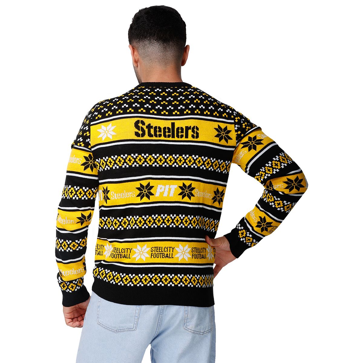 Pittsburgh Steelers Ugly Holiday Sweater 2 Pittsburgh Steelers Ugly Holiday Sweater