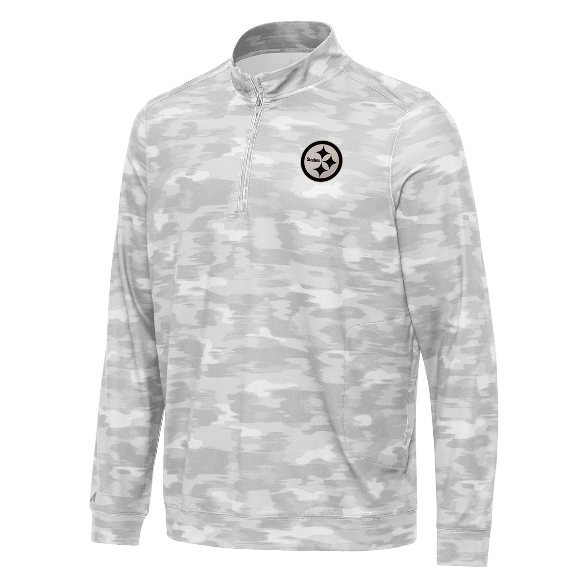 Pittsburgh Steelers Men's Antigua Turf Camo 1/4 Zip 8 Pittsburgh Steelers Men's Antigua Turf Camo 1/4 Zip