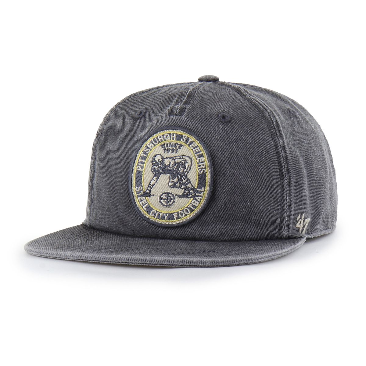 Pittsburgh Steelers '47 Brand Boot Path Captain Hat