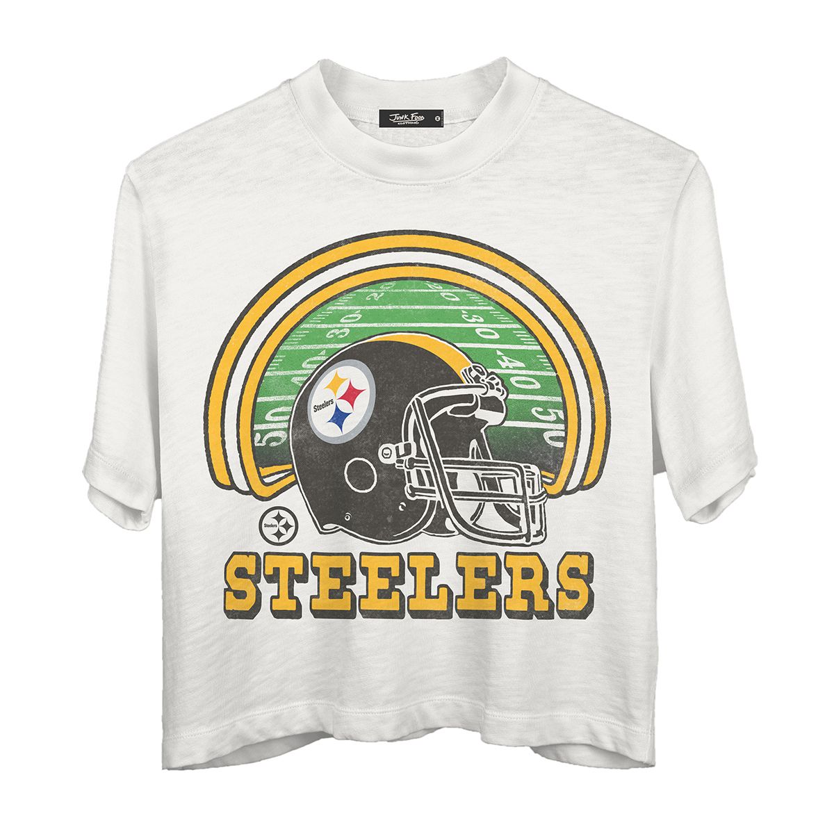 Pittsburgh Steelers Women's Game Time Crop Short Sleeve T-Shirt
