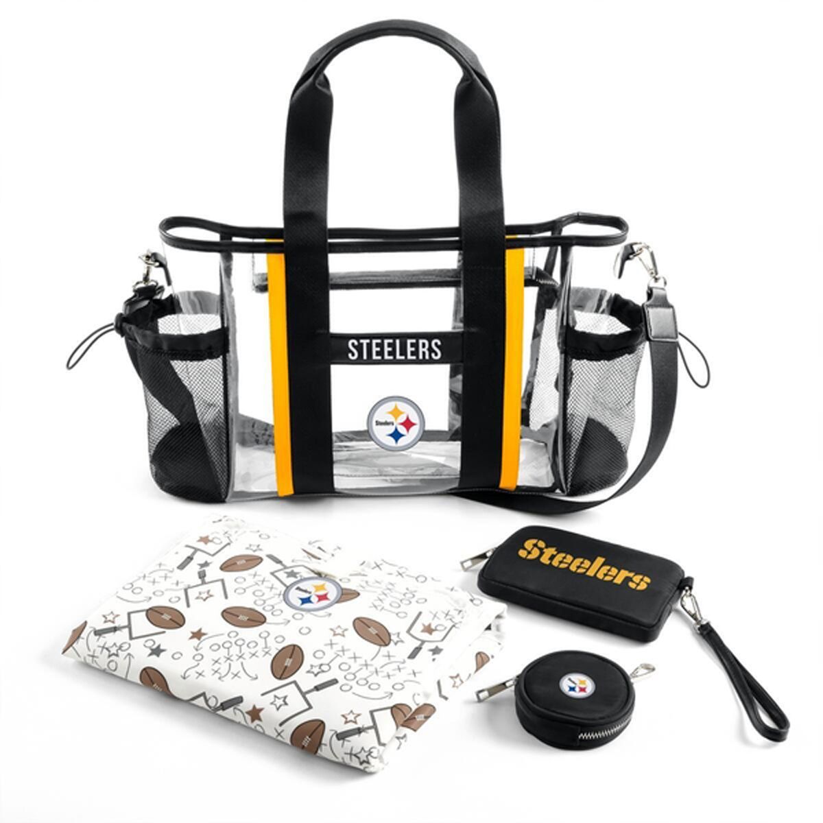 Pittsburgh Steelers Erin Andrews Stadium Clear Baby Bag