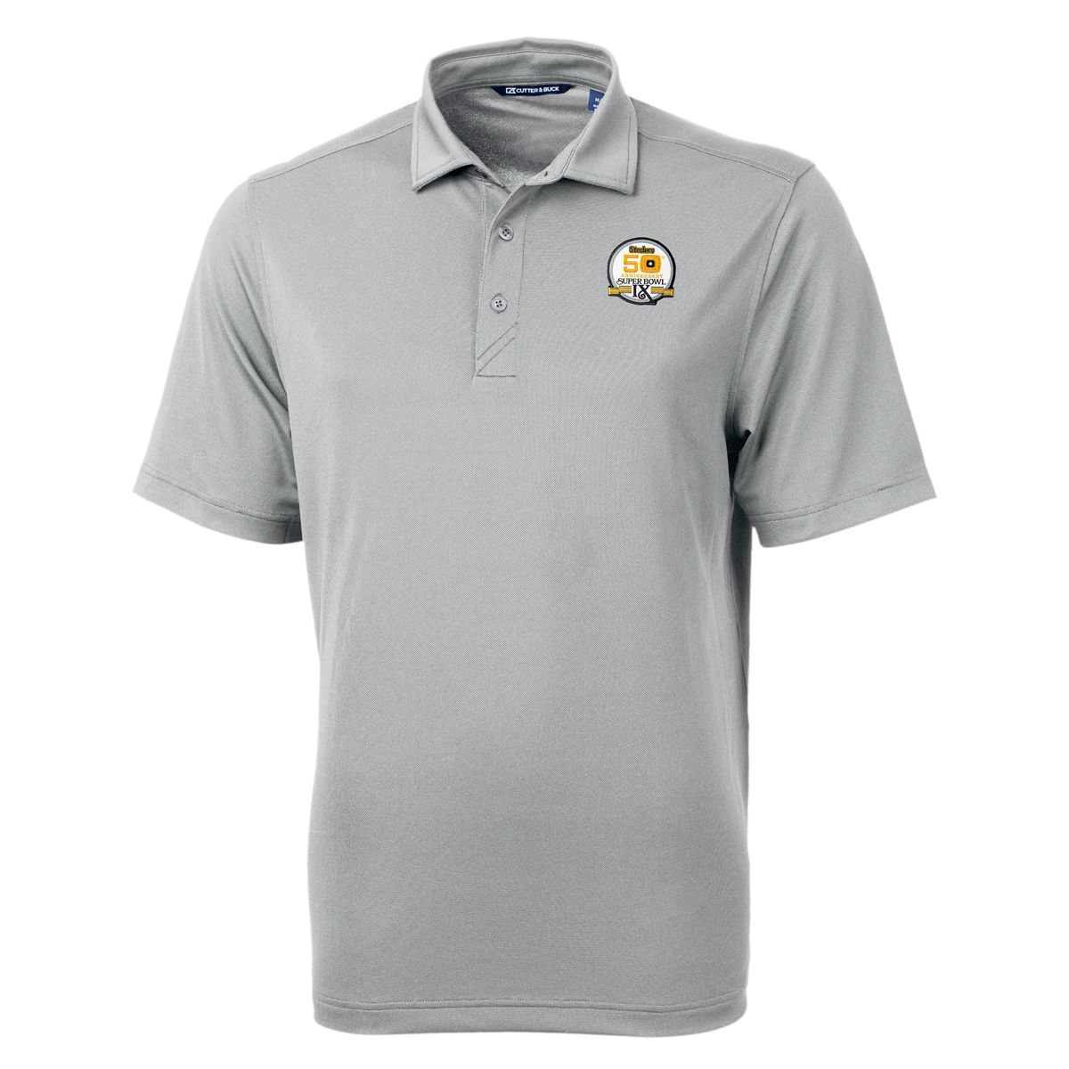 Pittsburgh Steelers Cutter & Buck Super Bowl IX 50th Anniversary Polo 4 Pittsburgh Steelers Cutter & Buck Super Bowl IX 50th Anniversary Polo