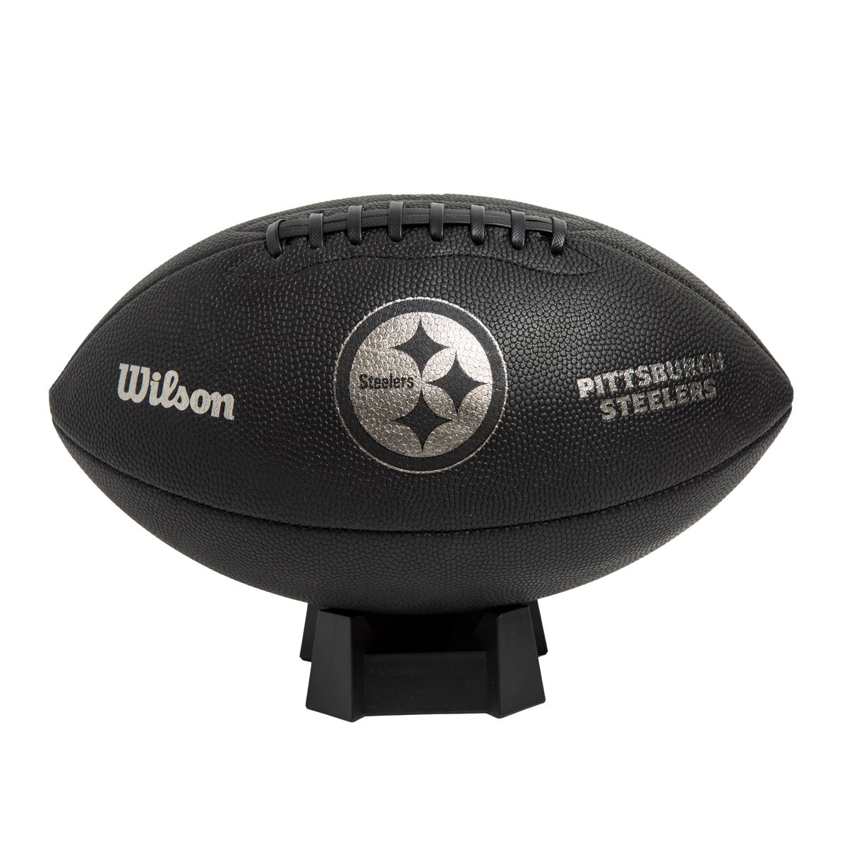Pittsburgh Steelers Metallic Premier Black Tonal Football 14 Pittsburgh Steelers Metallic Premier Black Tonal Football