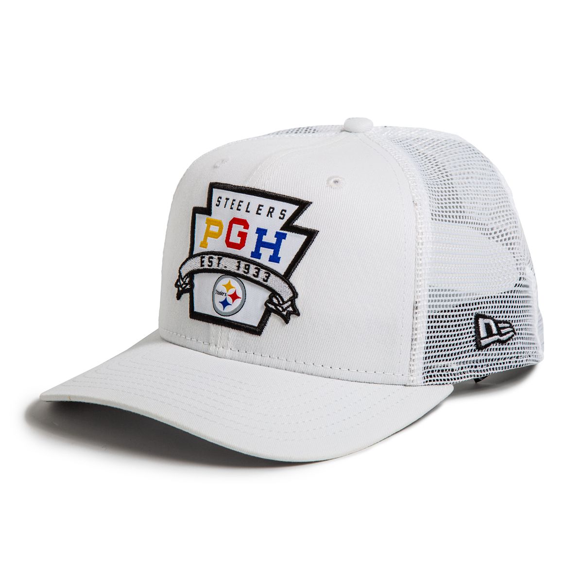 Pittsburgh Steelers New Era 9SEVENTY Keystone Trucker Hat