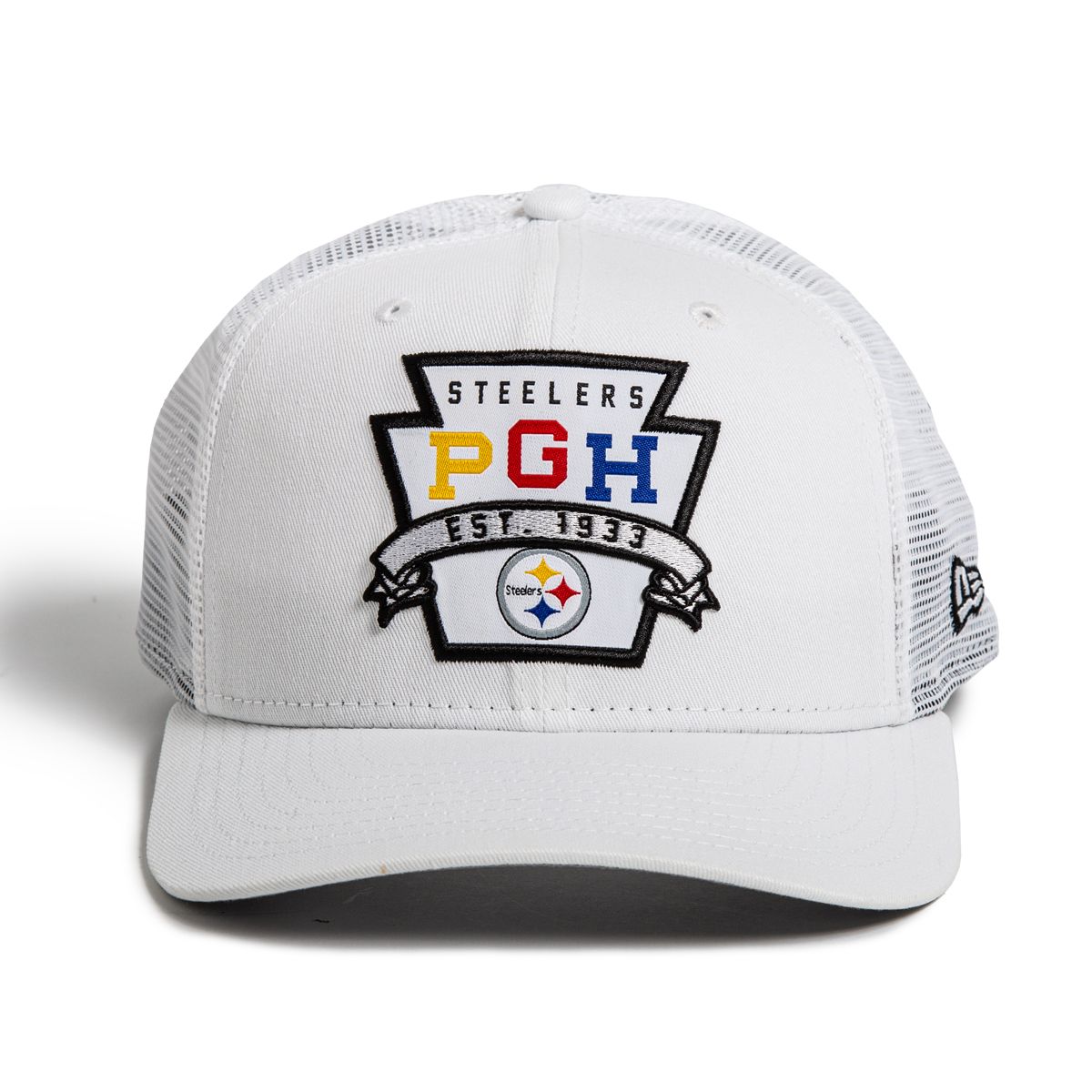 Pittsburgh Steelers New Era 9SEVENTY Keystone Trucker Hat