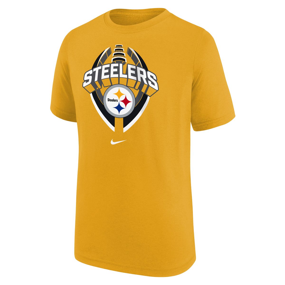 Pittsburgh Steelers Youth Nike Icon Gold Short Sleeve T-Shirt