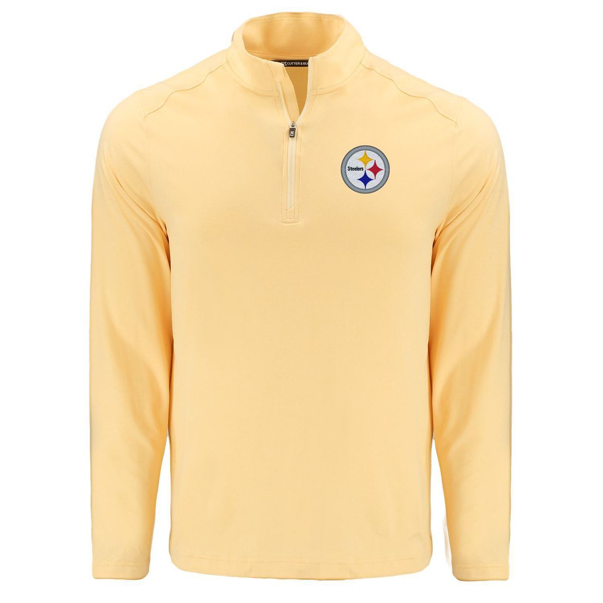 Pittsburgh Steelers Men's Cutter & Buck Gold Coastline 1/4 Zip 3 Pittsburgh Steelers Men's Cutter & Buck Gold Coastline 1/4 Zip