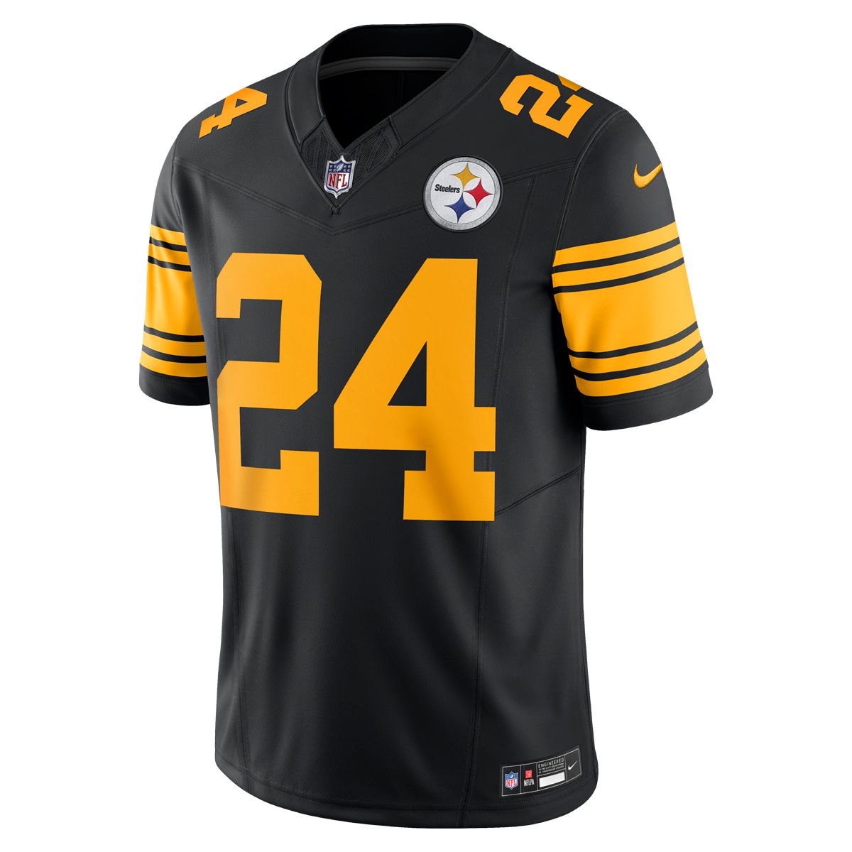Joey Porter Jr. #24 Men's Nike Vapor F.U.S.E. Limited Color Rush Jersey