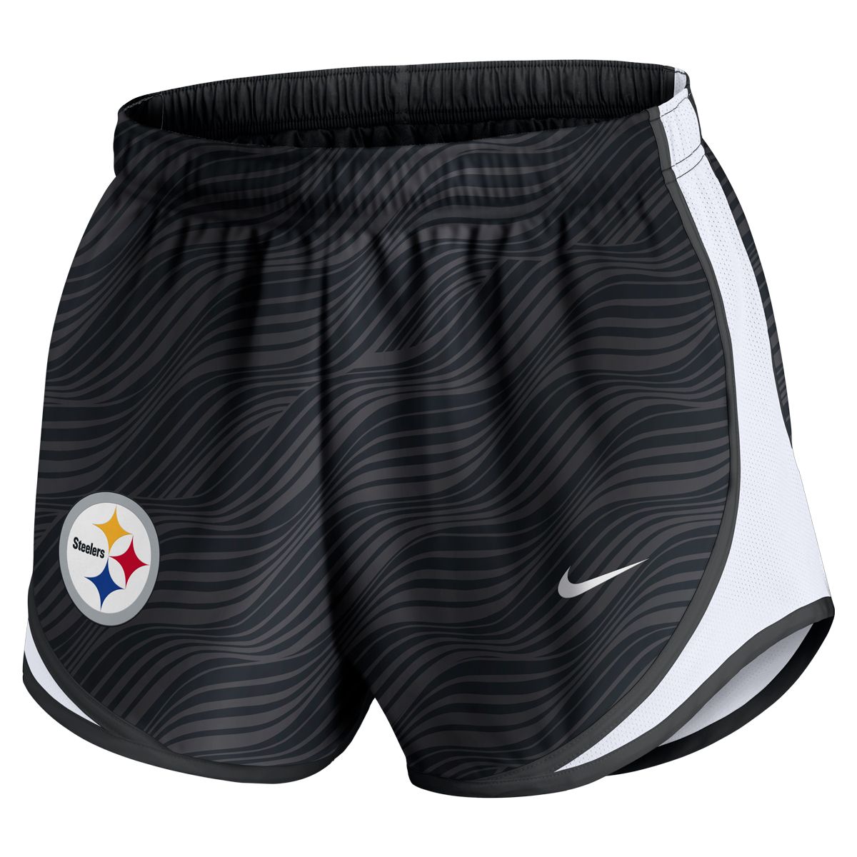 Pittsburgh Steelers Women's Nike Tempo Grey Short