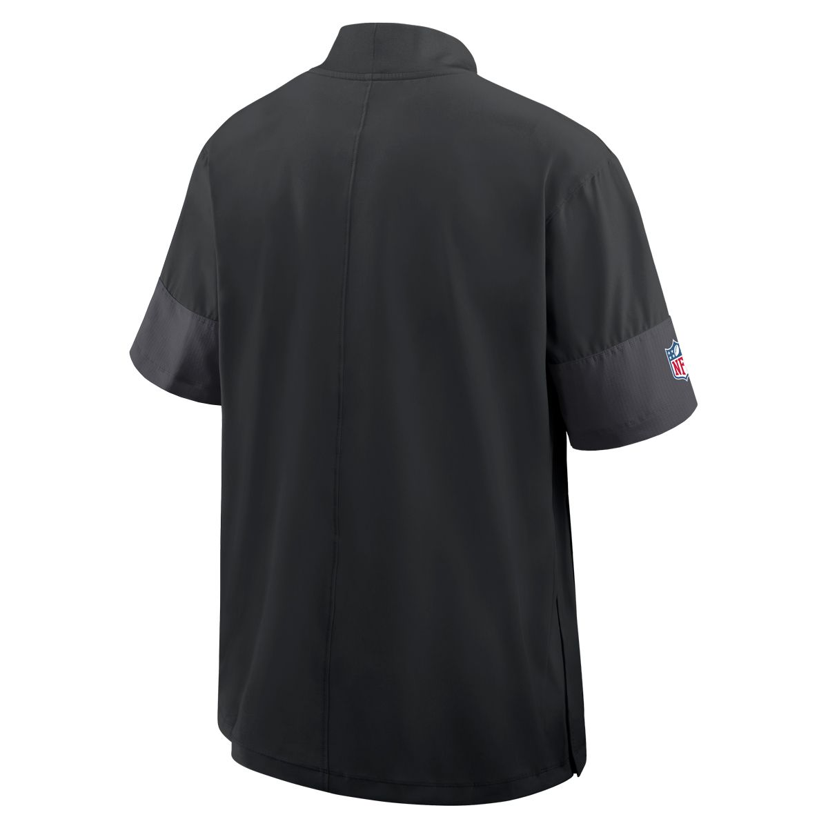 Pittsburgh Steelers Men's Nike Lightweight Coach Black Short Sleeve Jacket
