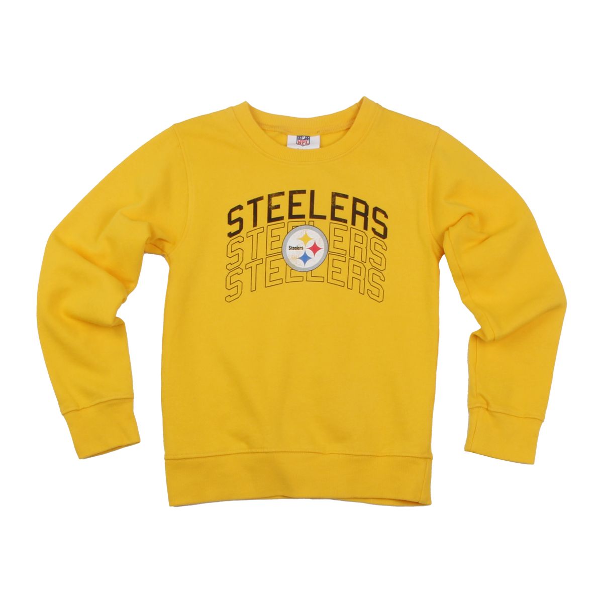 Pittsburgh Steelers Youth Steelers Repeat Organic Fleece Sweatshirt 3 Pittsburgh Steelers Youth Steelers Repeat Organic Fleece Sweatshirt