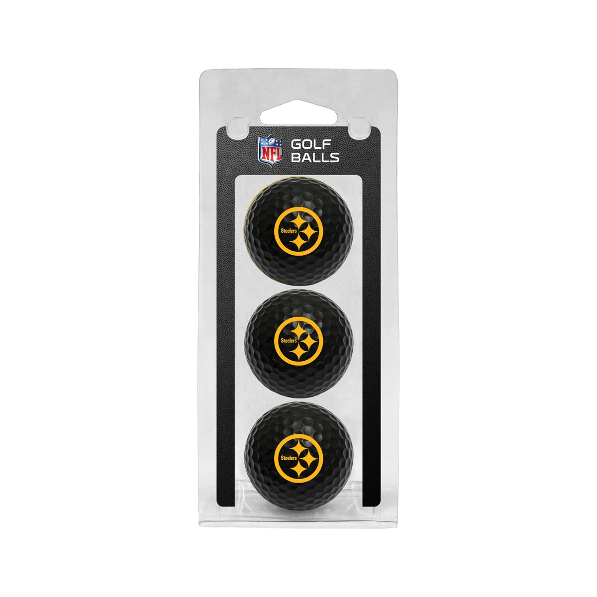 Pittsburgh Steelers 3PK Color Rush Golf Balls