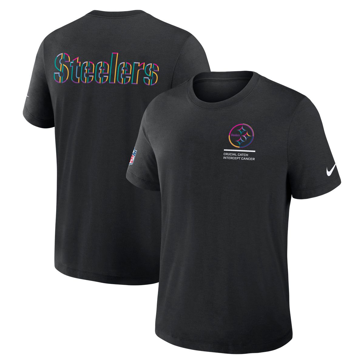Pittsburgh Steelers Men's Nike Crucial Catch Short Sleeve T-Shirt