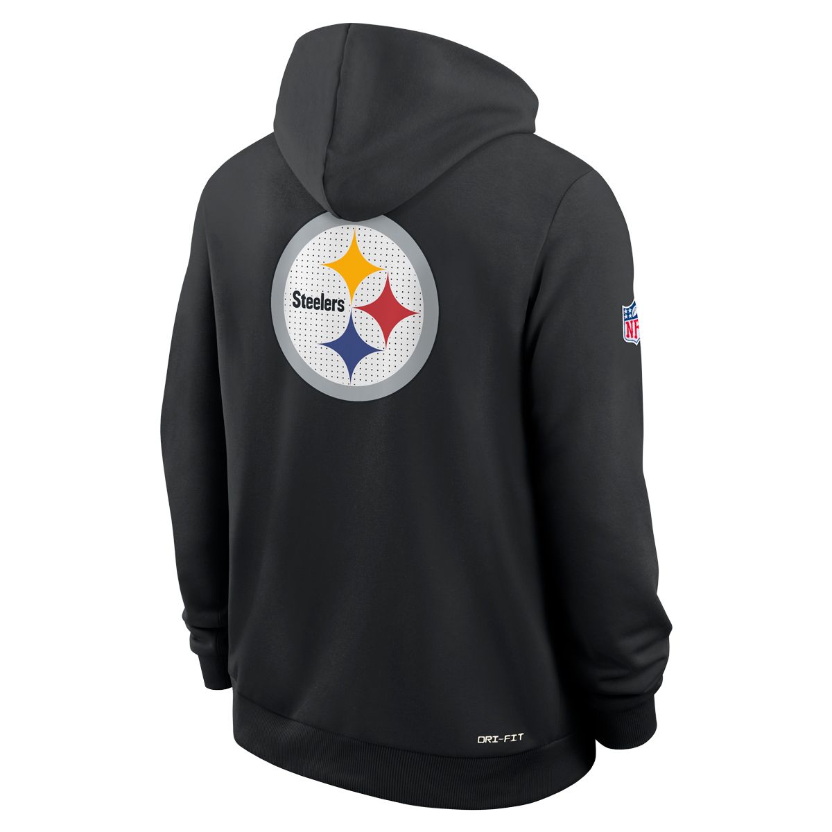 Pittsburgh Steelers Men's Nike Standard Issue Sideline Full Zip Fleece Hoodie 3 Pittsburgh Steelers Men's Nike Standard Issue Sideline Full Zip Fleece Hoodie