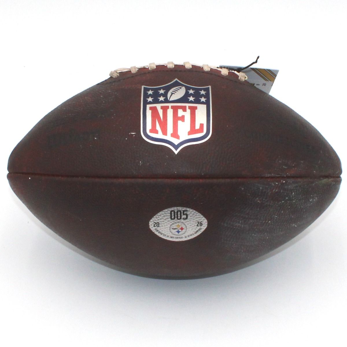 Pittsburgh Steelers Game Used Football 2026-005 vs Green Bay Packers 8.13.26 with Photo Match