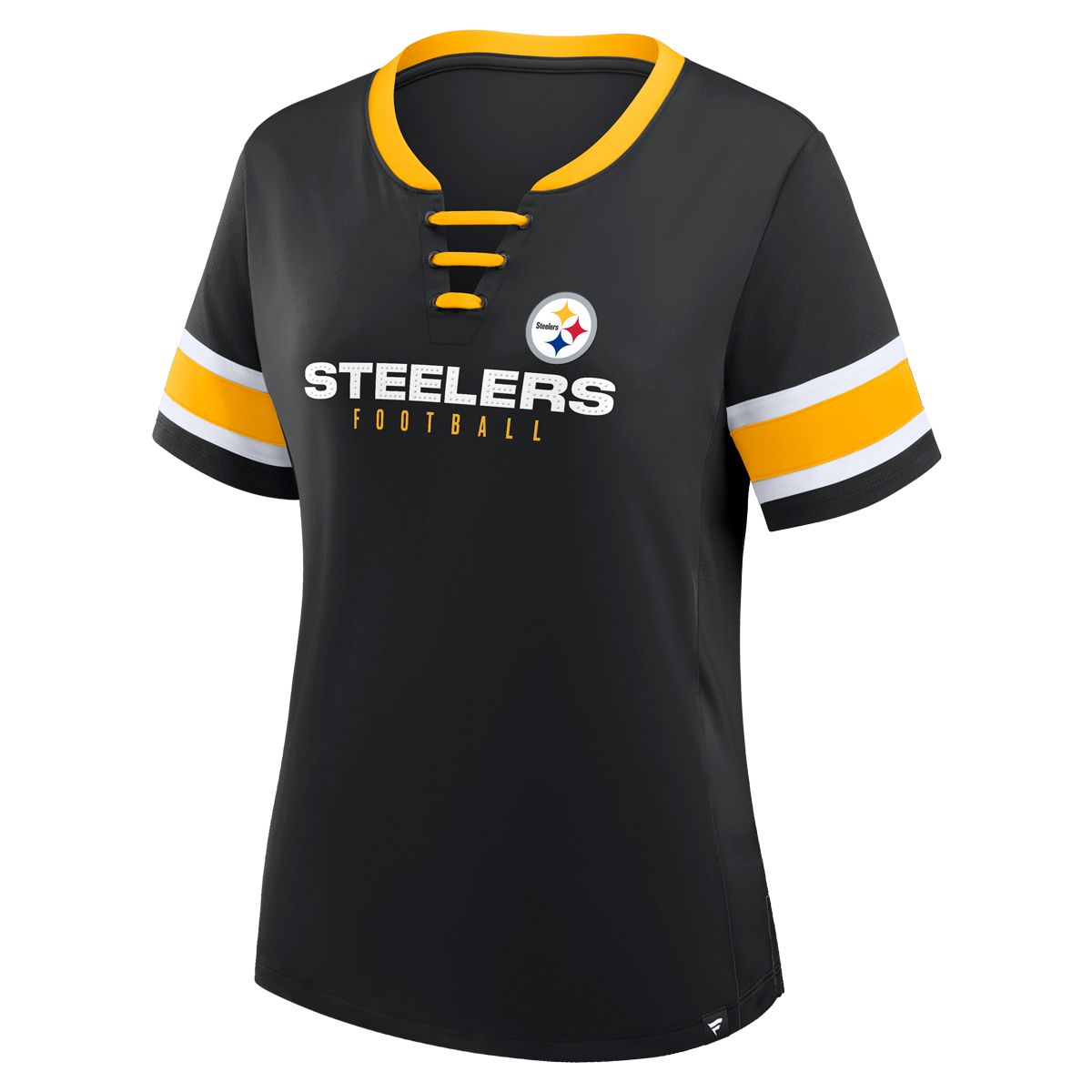 Pittsburgh Steelers Women's Redzone Draw Play Athena Short Sleeve T-Shirt